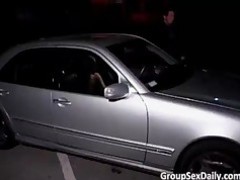 Gang bang Gruppen-sex Hardcore Heiß Interracial Prostitut